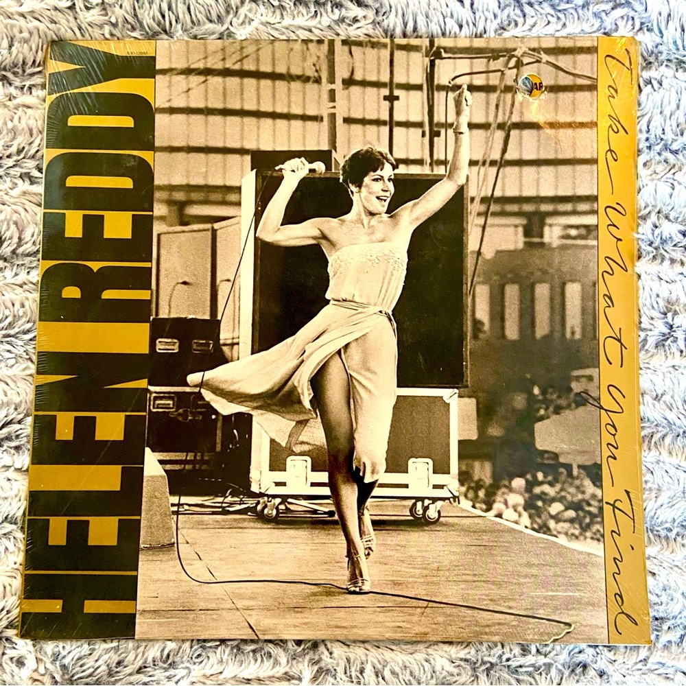 Helen Reddy Take What You Find RARE Promo Vinyl LP Album SEALED!!